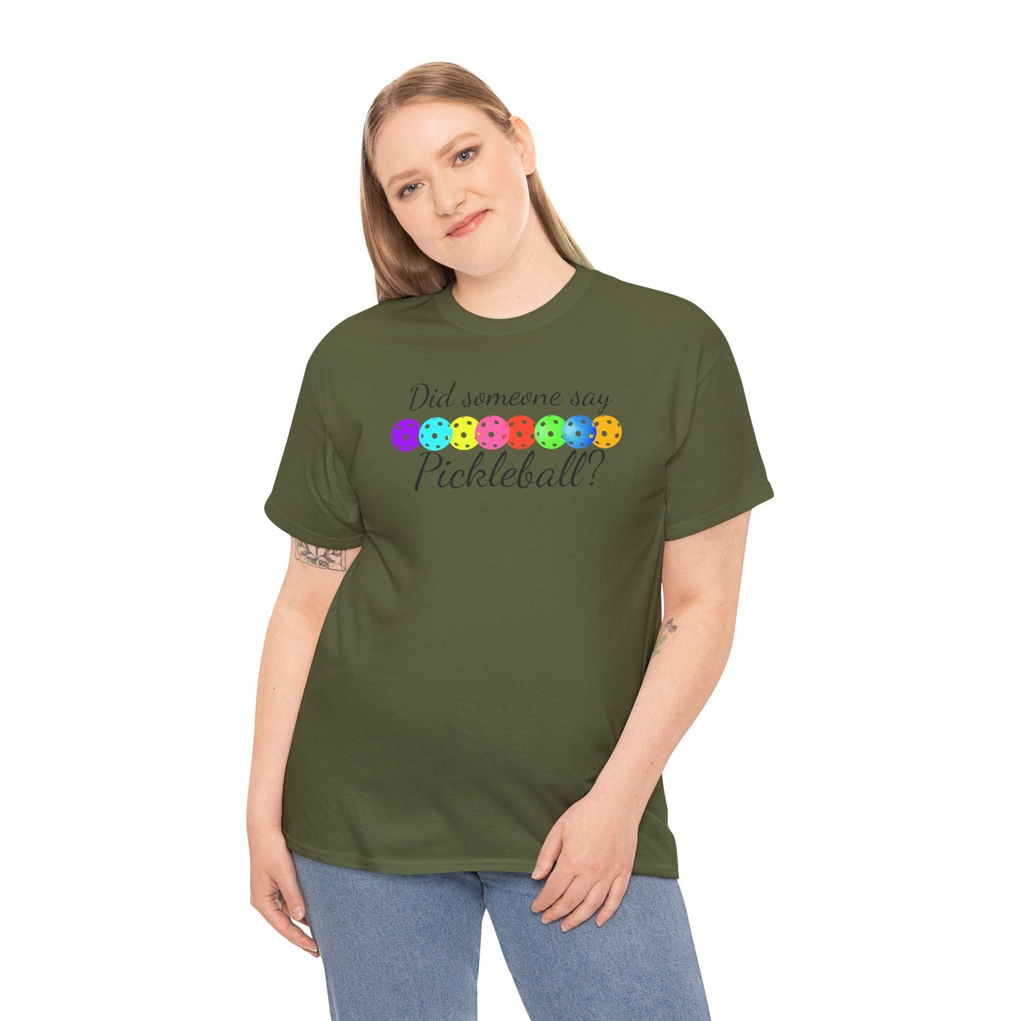 Did someone say pickleball Cotton Tee