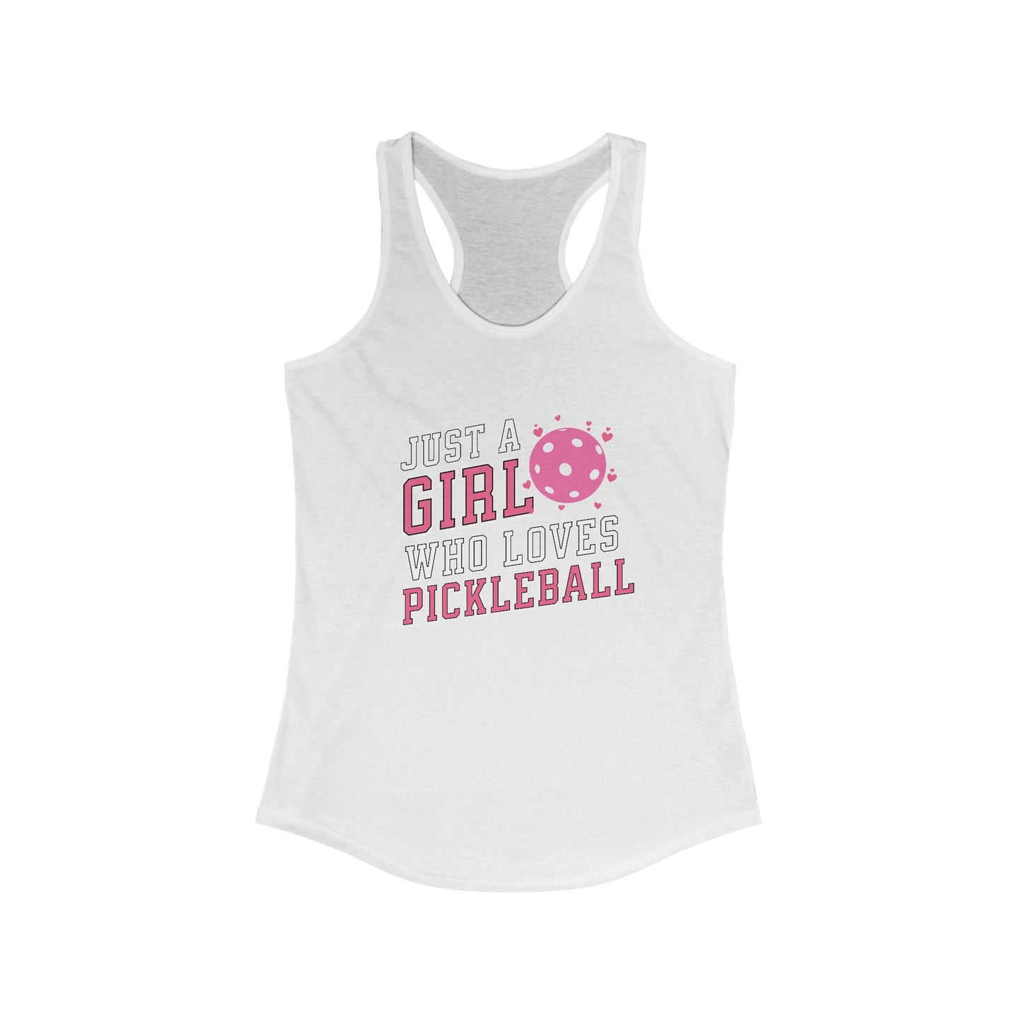 Love Pickleball Women's Ideal Racerback Tank