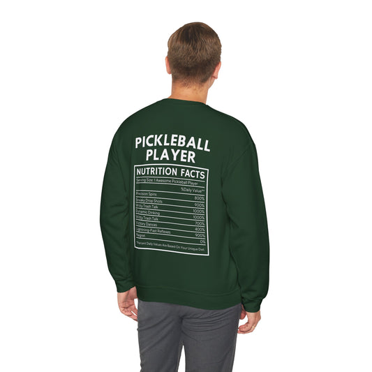 Pickleball Facts Heavy Blend™ Crewneck Sweatshirt