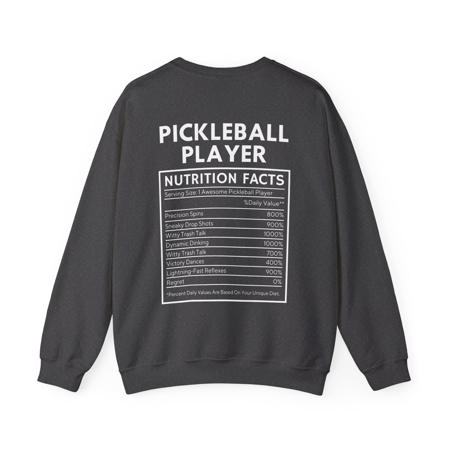 Pickleball Facts Heavy Blend™ Crewneck Sweatshirt