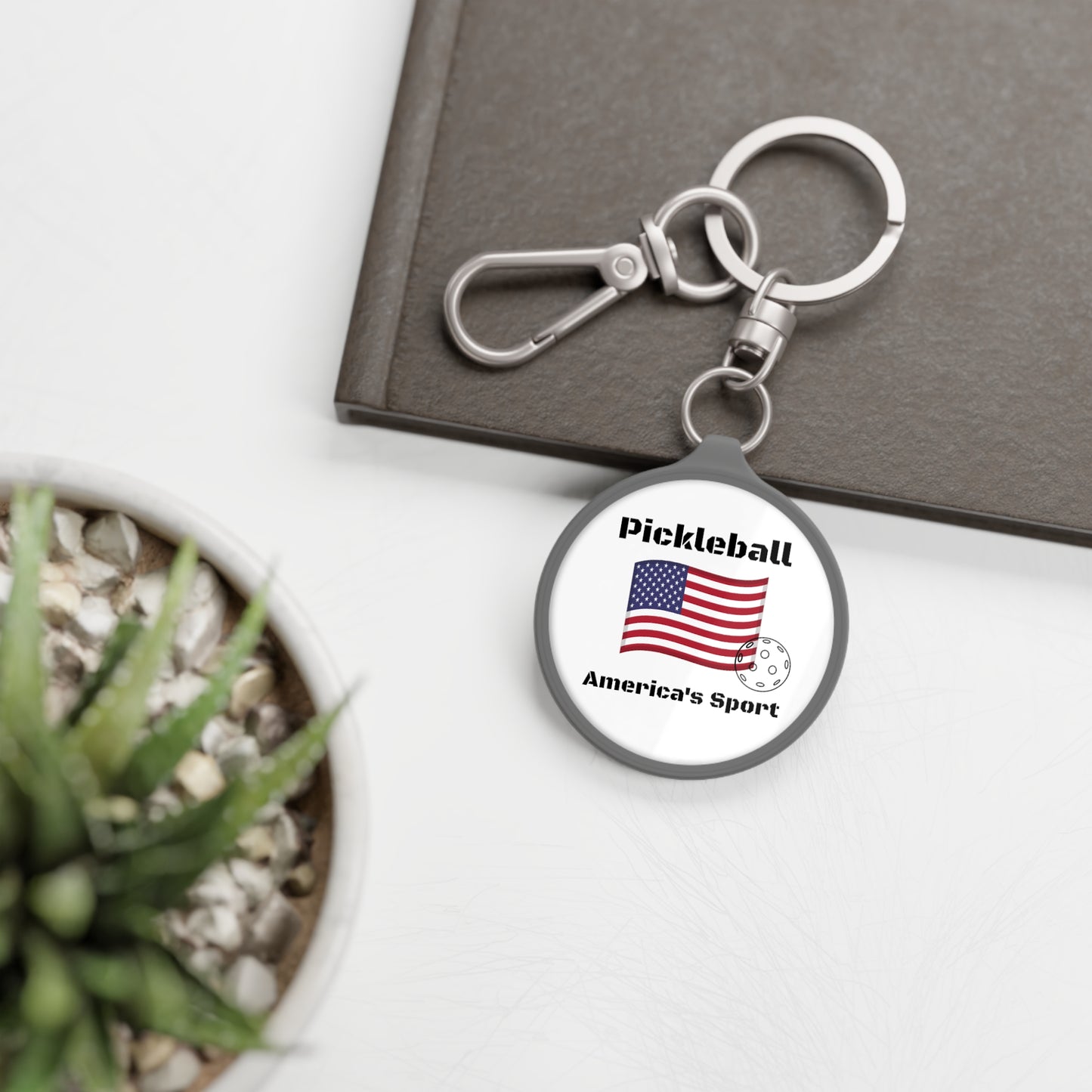 Pickleball Bag Tag/Keyring Tag