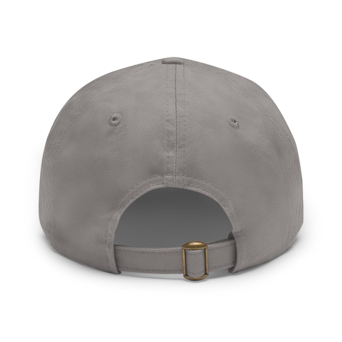 Pickleball Hat with Leather Patch (Round)