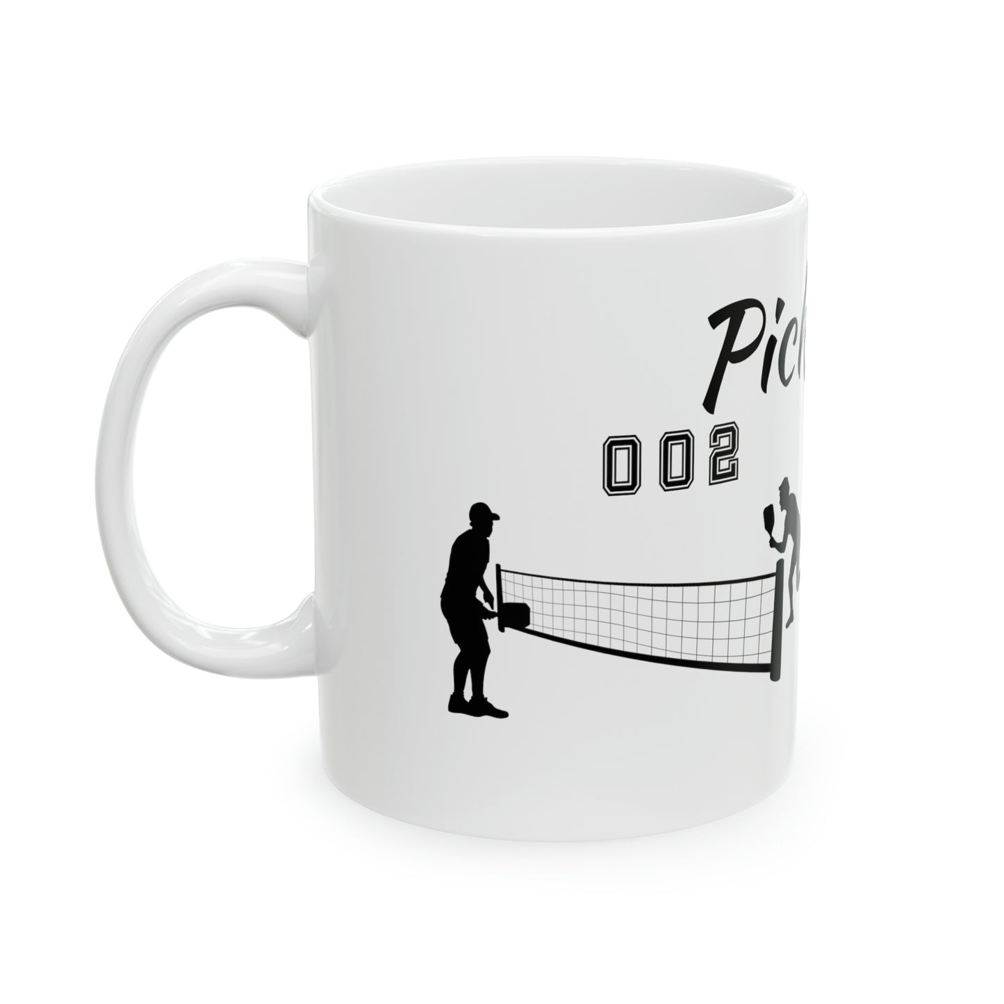 Pickleball Ceramic Mug, 11oz