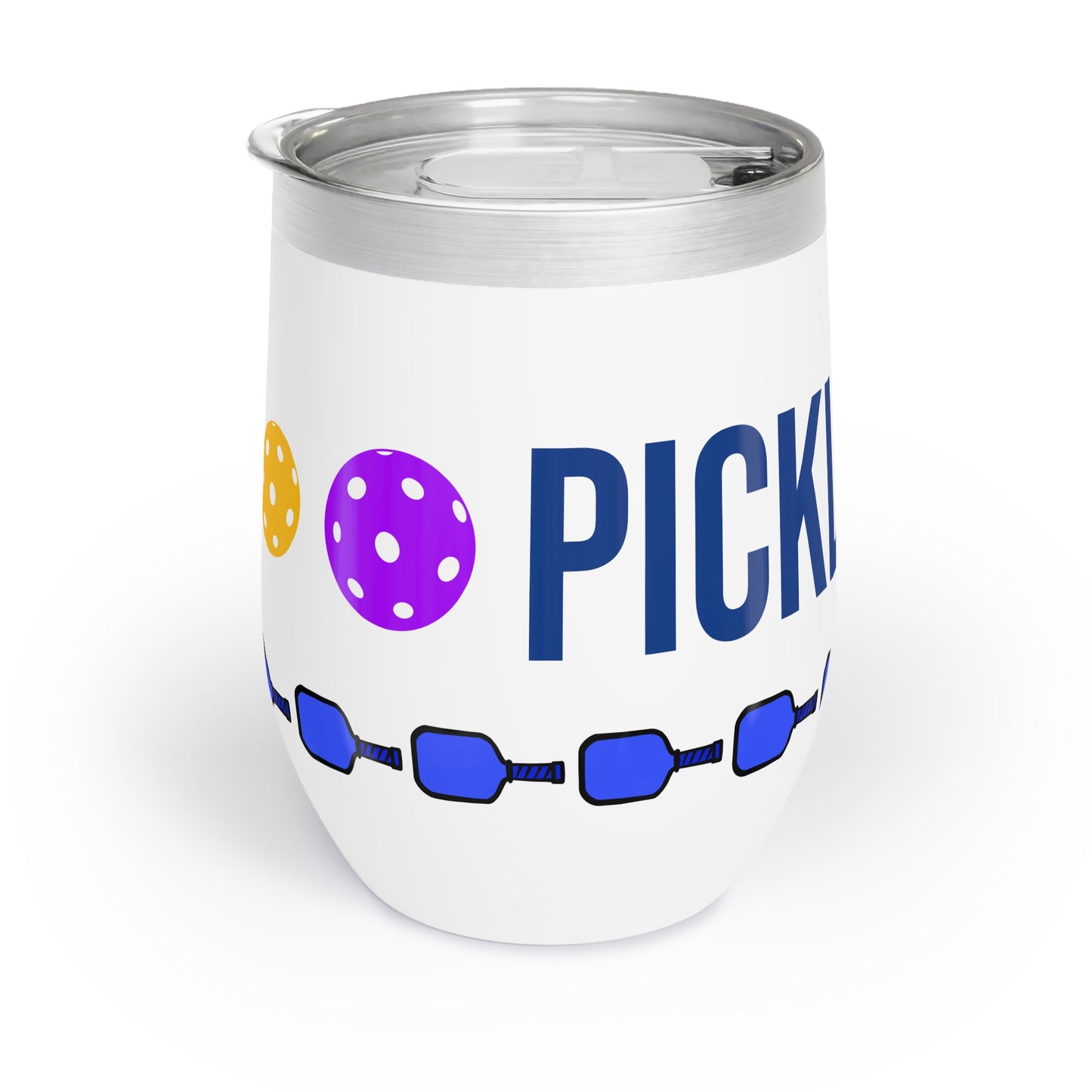 Pickleball Chill Wine Tumbler