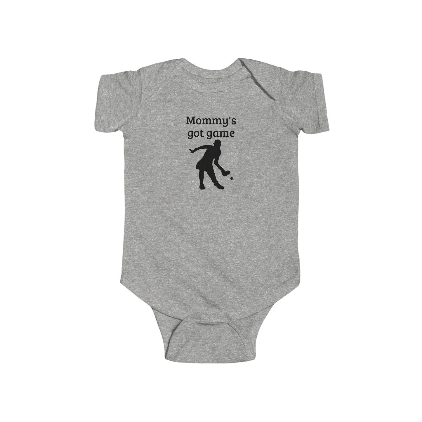 Mommys Pickleball Infant Fine Jersey Bodysuit