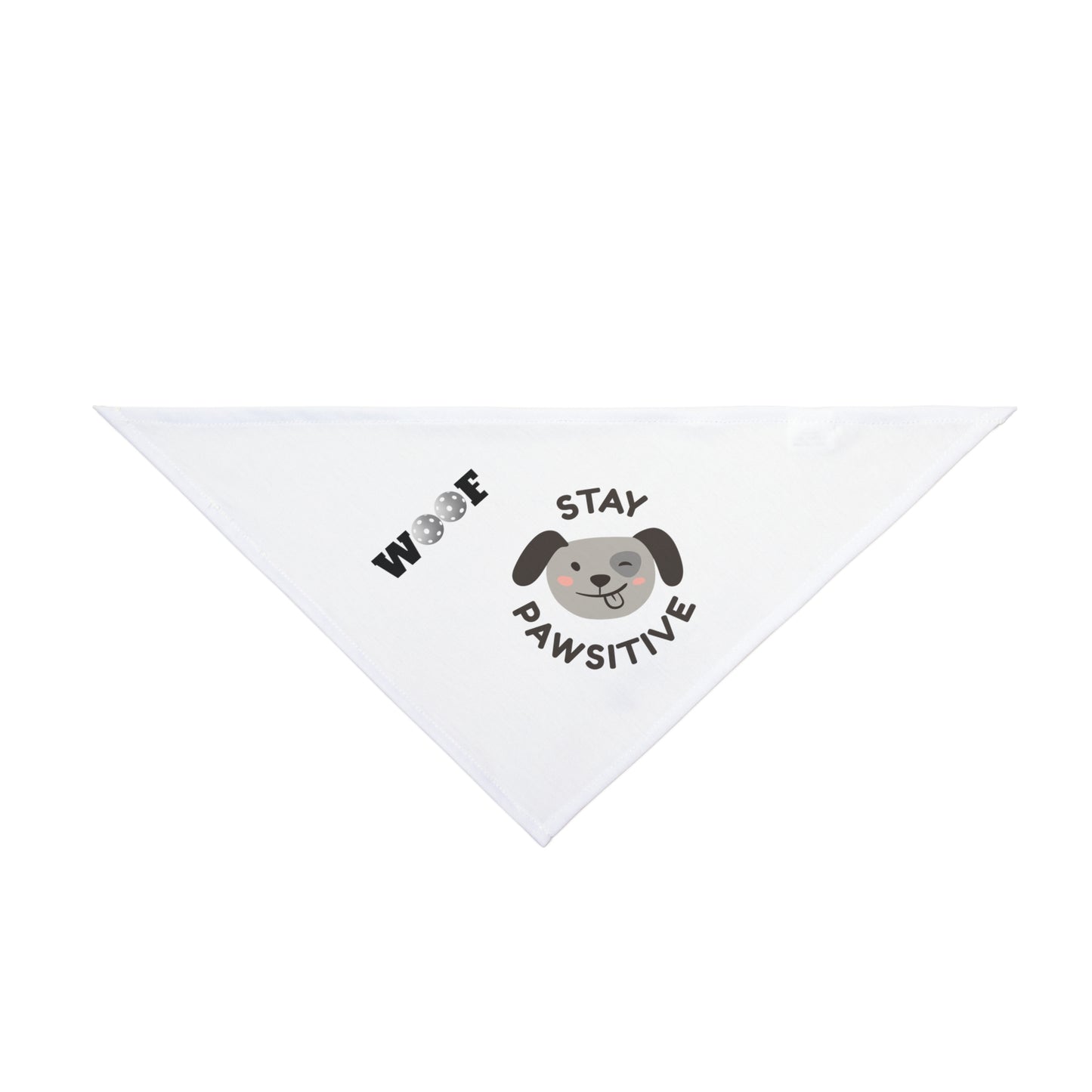 Pickleball Woof Pet Bandana