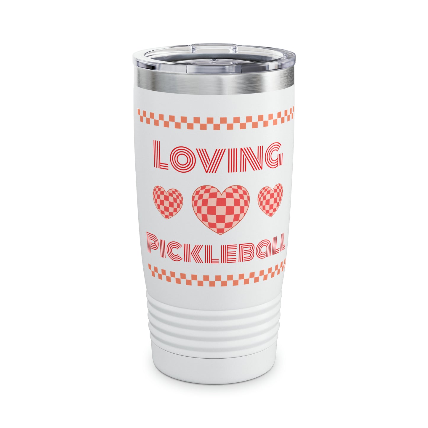 Loving Pickleball Ringneck Tumbler, 20oz