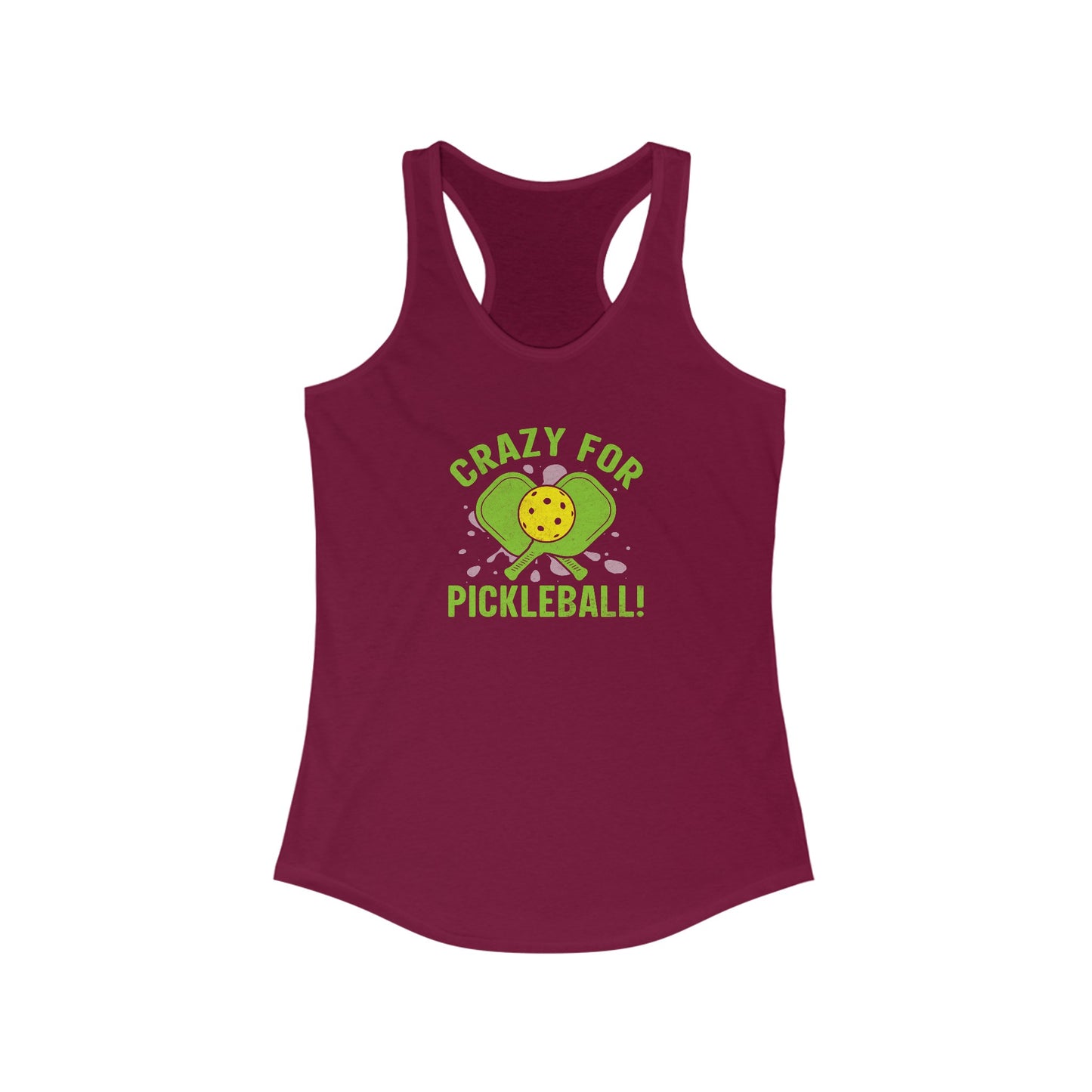 Crazy for Women's Ideal Racerback Tank