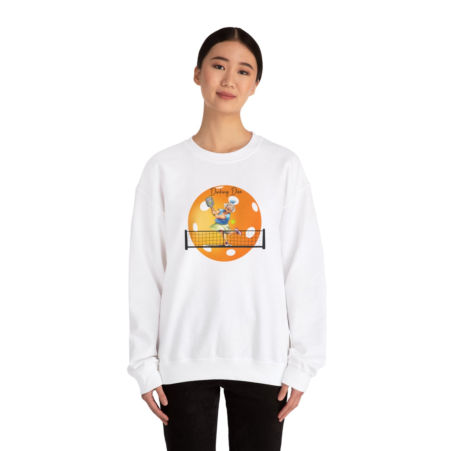 Pickleball Heavy Blend™ Crewneck Sweatshirt