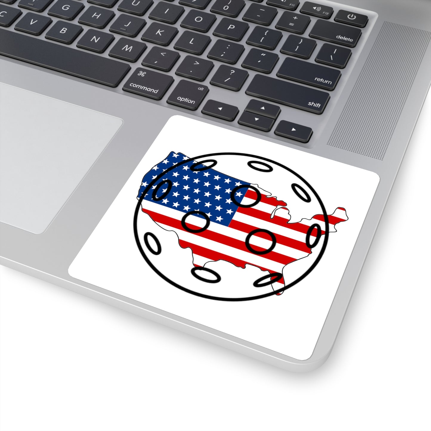 USA Pickleball Square Stickers