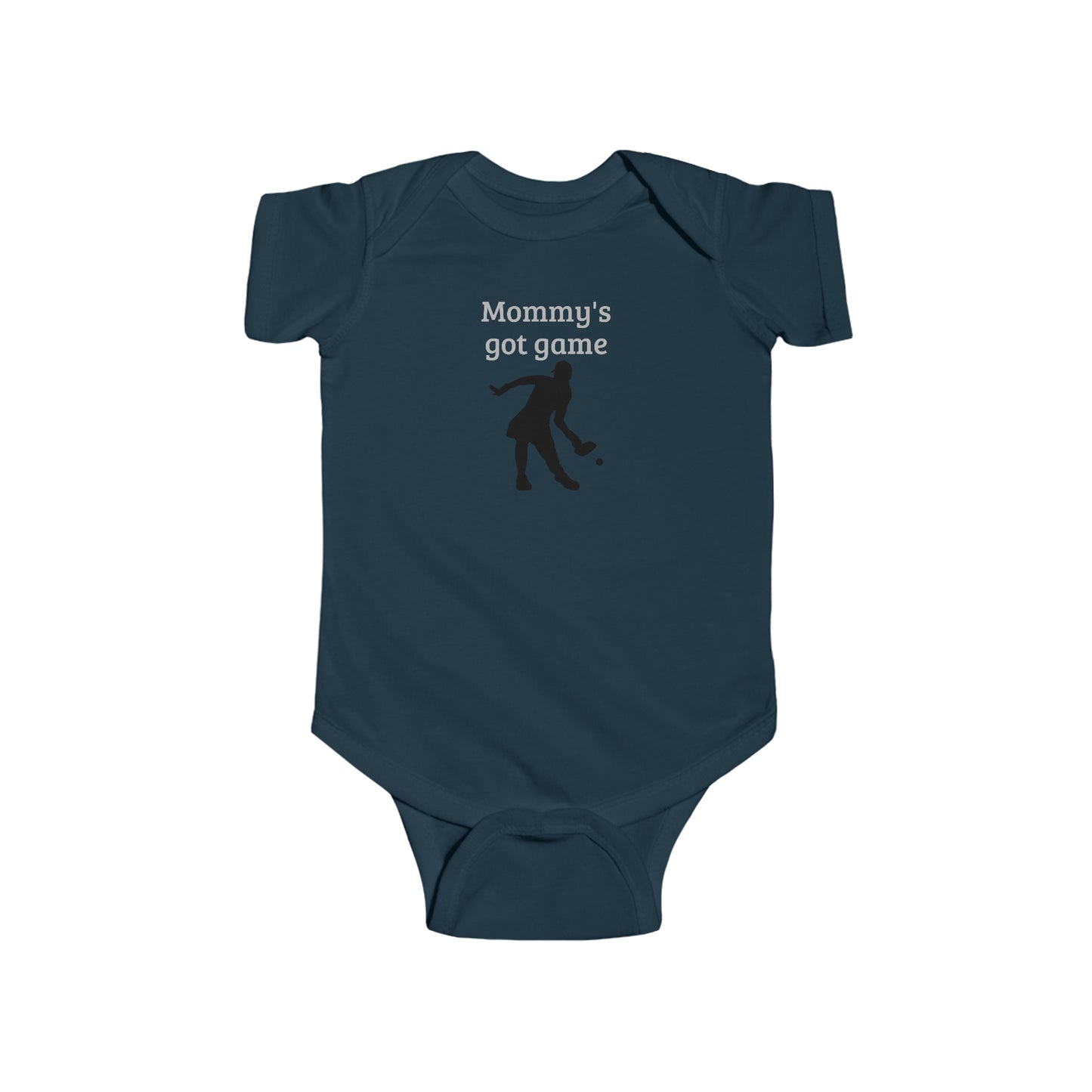 Mommys Pickleball Infant Fine Jersey Bodysuit