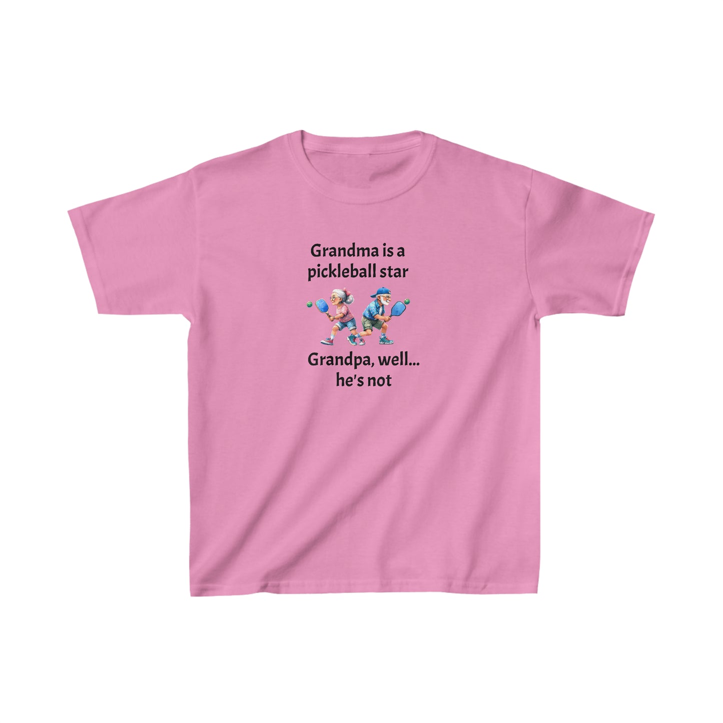 Pickleball Grandma is a star Kids Tee