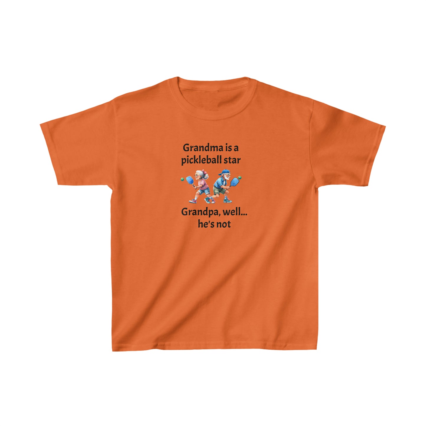 Pickleball Grandma is a star Kids Tee