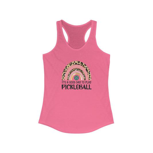 Good Day to Play Women's Ideal Racerback Tank