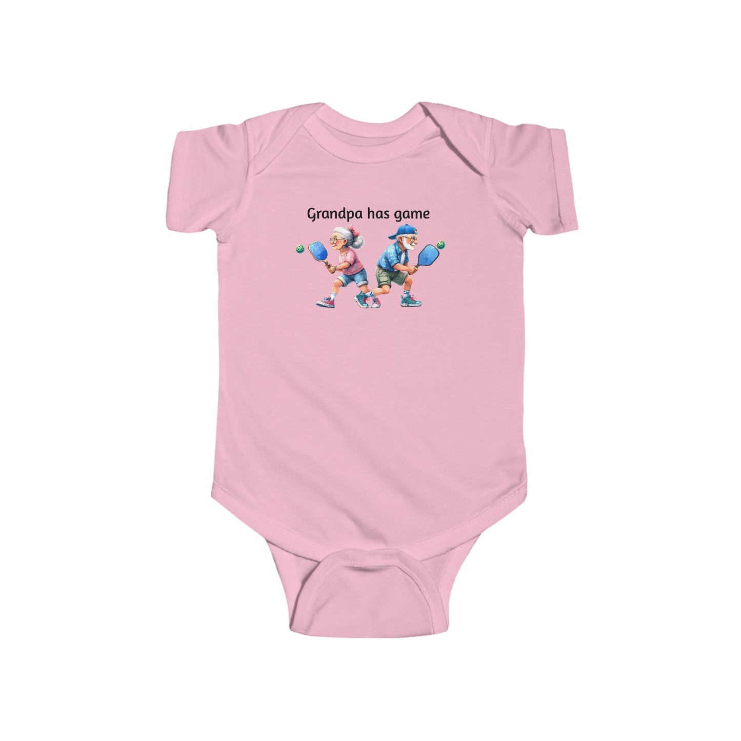 Pickleball Infant Fine Jersey Bodysuit