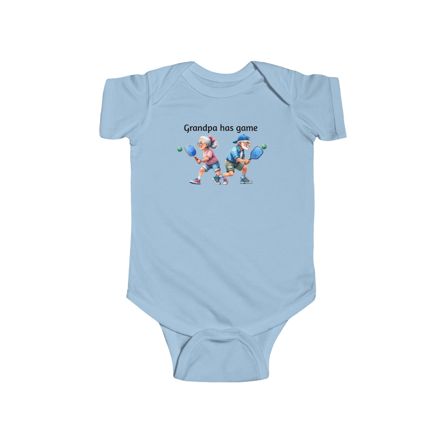 Pickleball Infant Fine Jersey Bodysuit