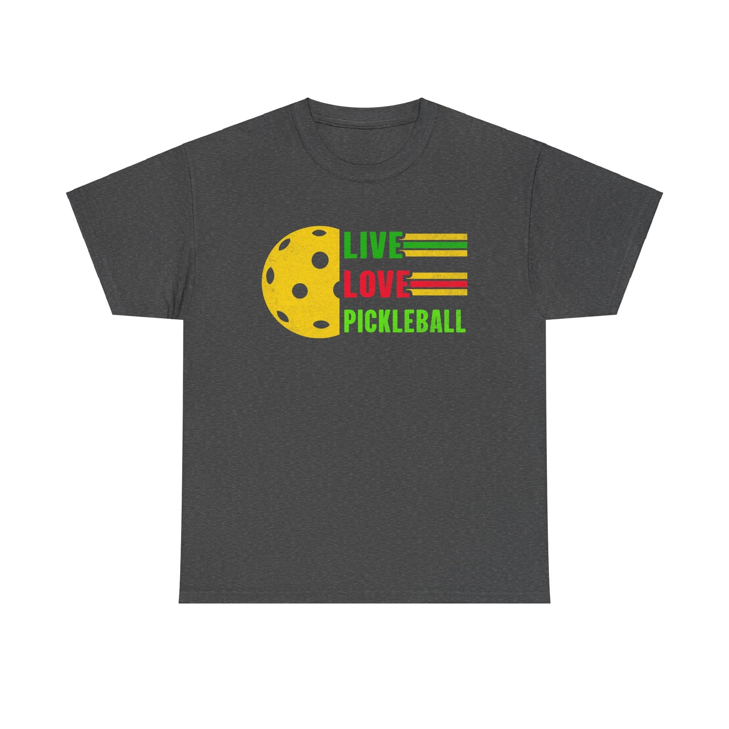 Live Love Pickleball Heavy Cotton Tee