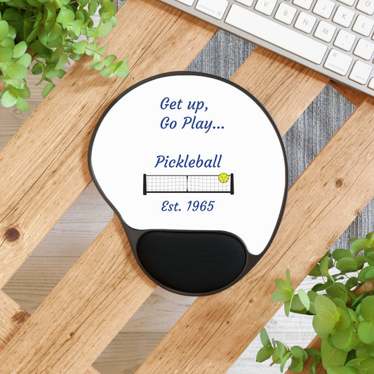 Pickleball Mouse Pad With Wrist Rest