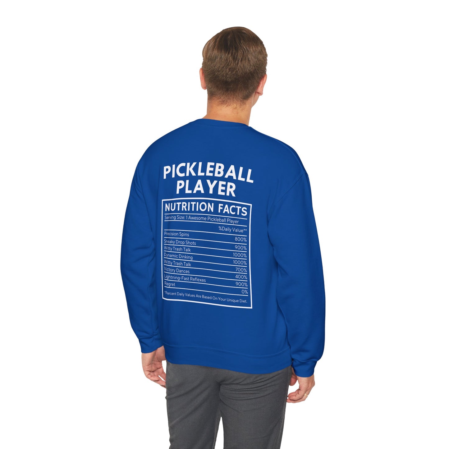 Pickleball Facts Heavy Blend™ Crewneck Sweatshirt