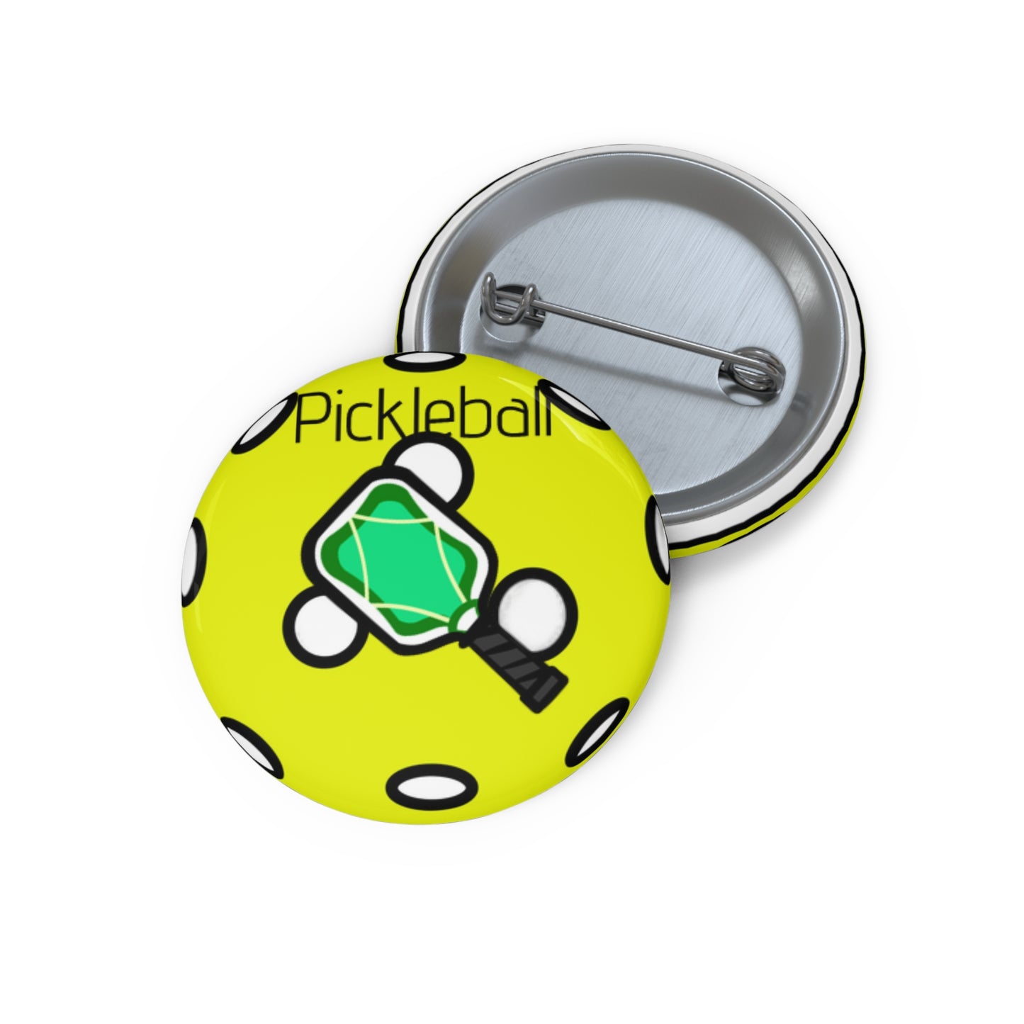 Pickleball paddle Pin Buttons