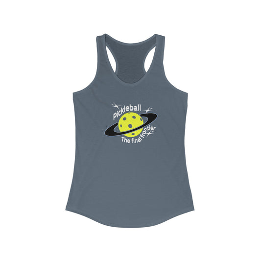 Final frontier Women's Ideal Racerback Tank