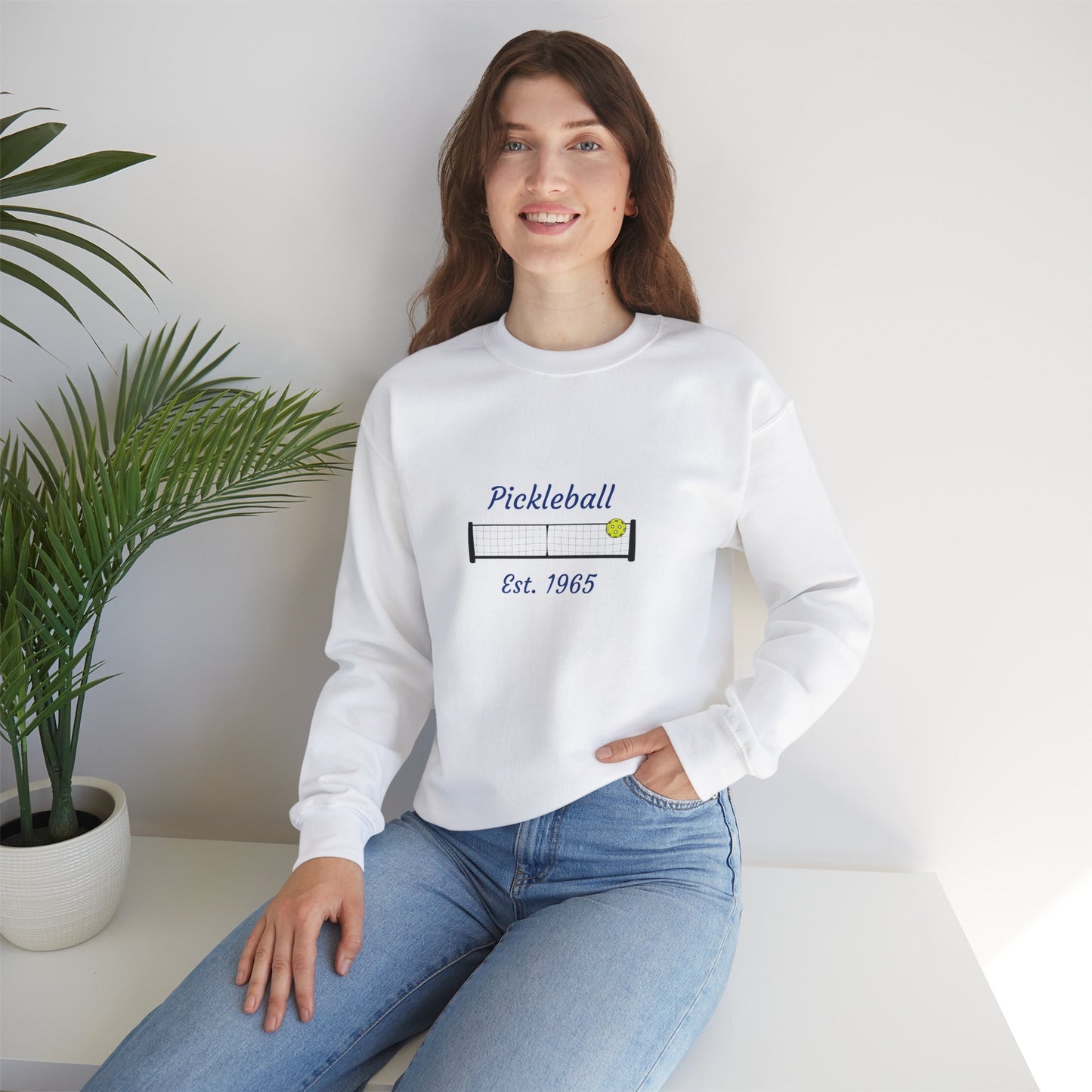 Pickelball Est. Crewneck Sweatshirt