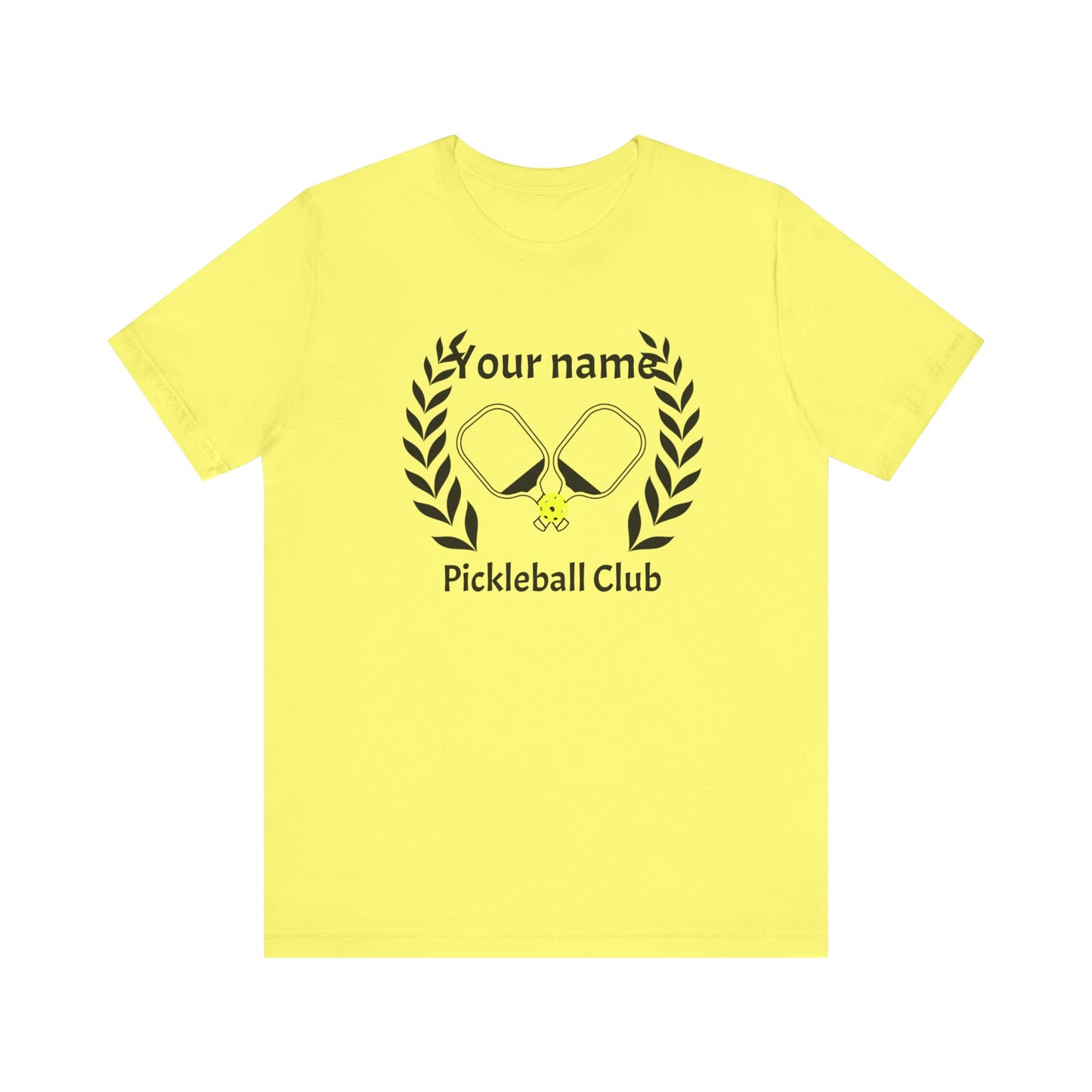 Customize Pickleball Short Sleeve Tee