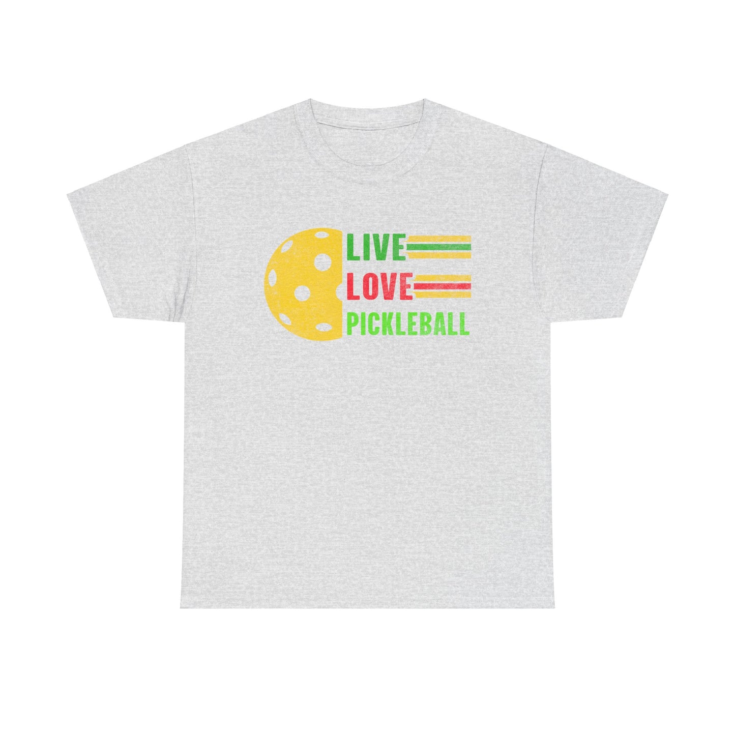 Live Love Pickleball Heavy Cotton Tee