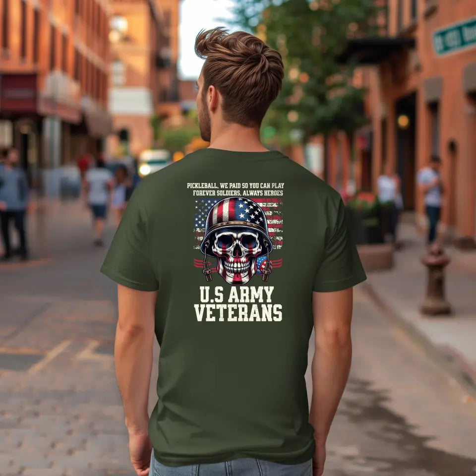 Personalized Veteran T-shirt