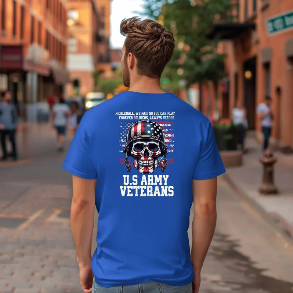 Personalized Veteran T-shirt