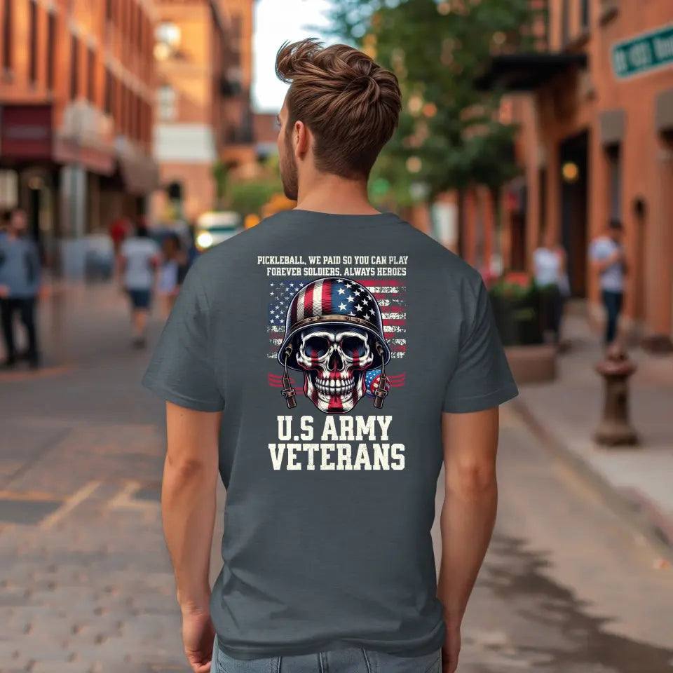 Personalized Veteran T-shirt