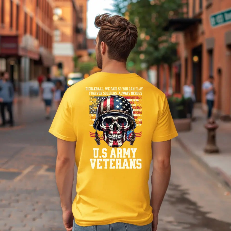 Personalized Veteran T-shirt