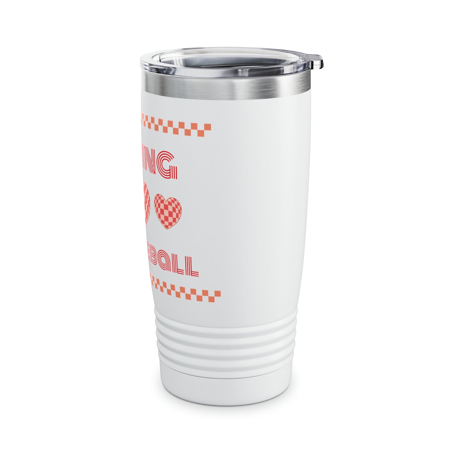 Loving Pickleball Ringneck Tumbler, 20oz