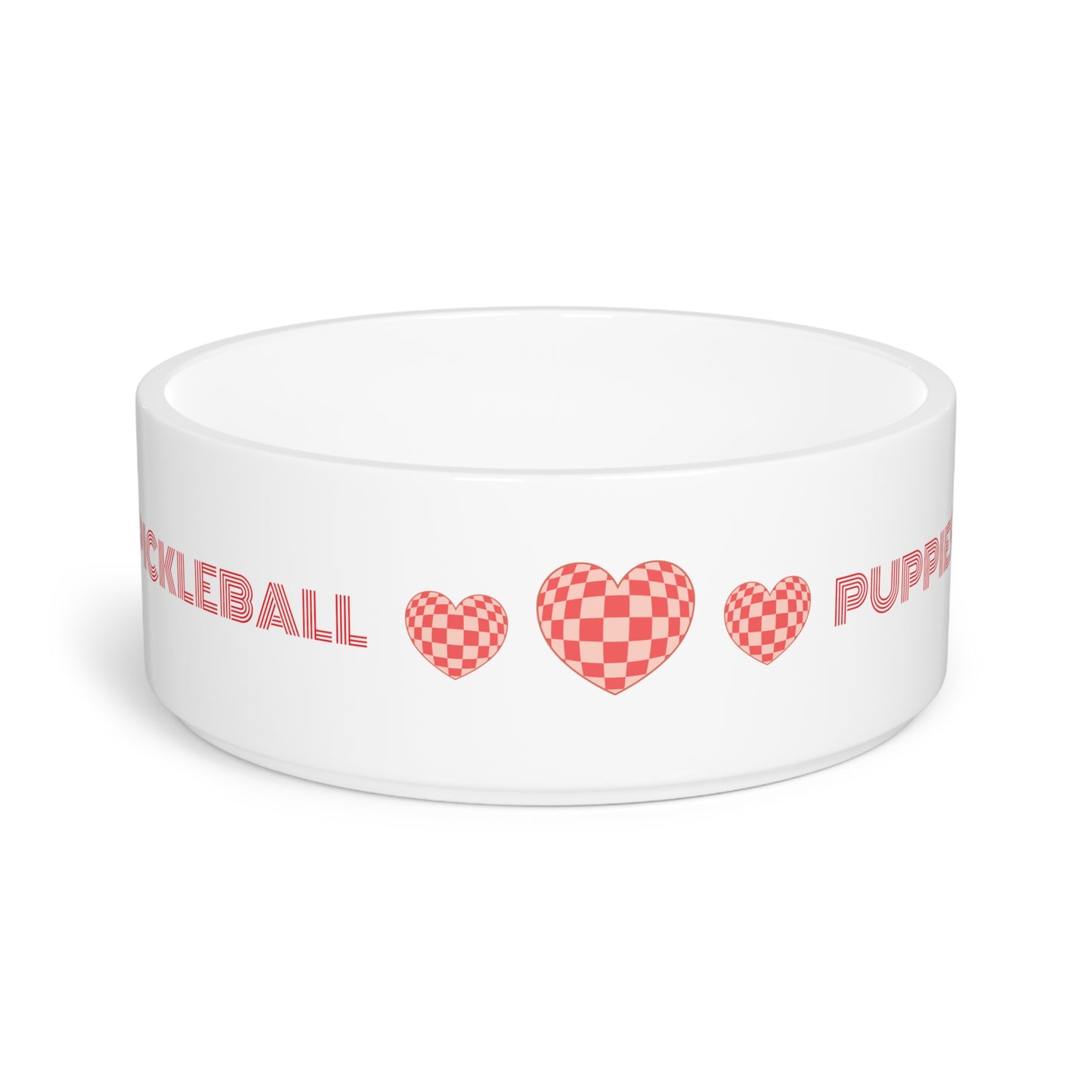 Pickleball Puppies Pet Bowl