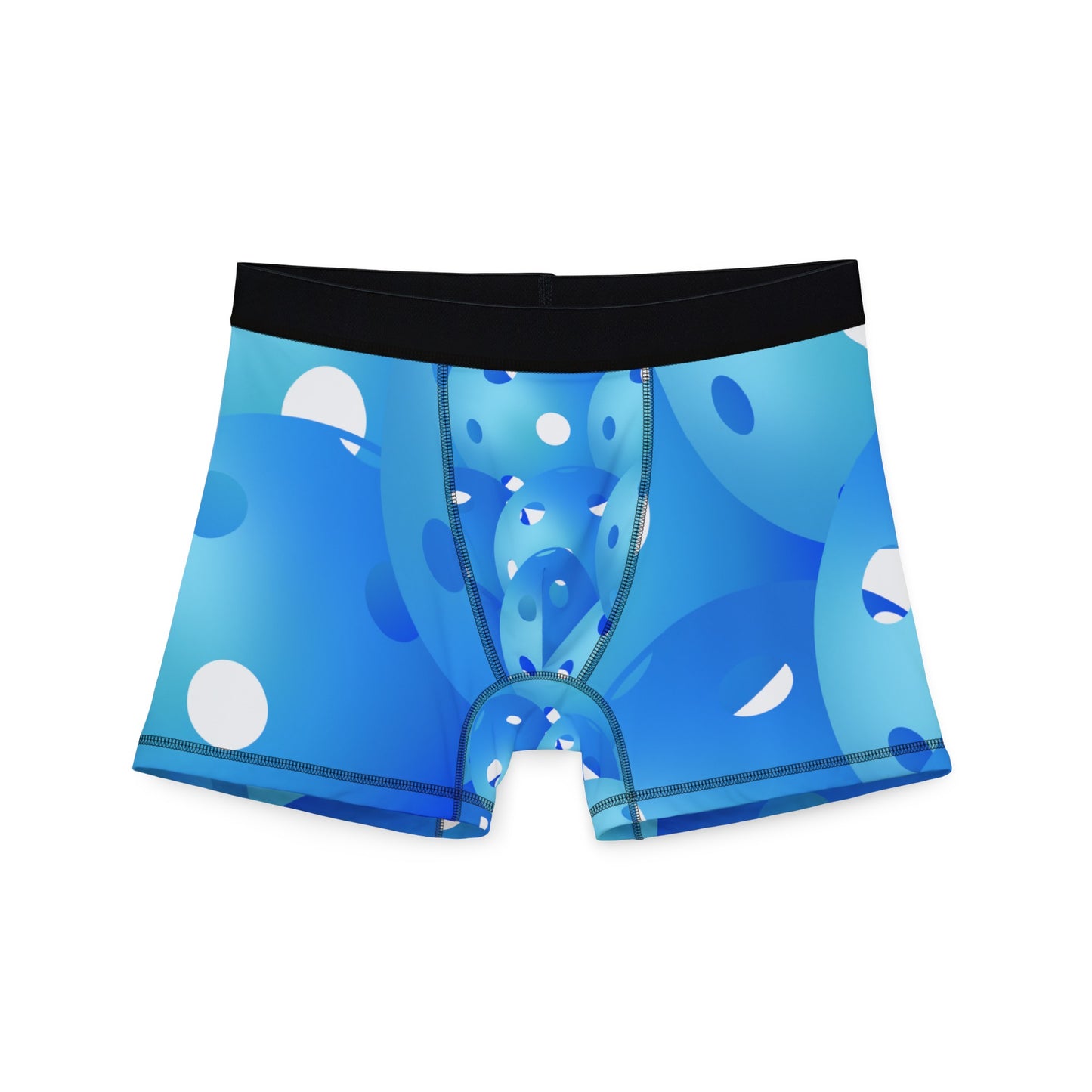 Blue Pickleballs Men's Boxers (AOP)