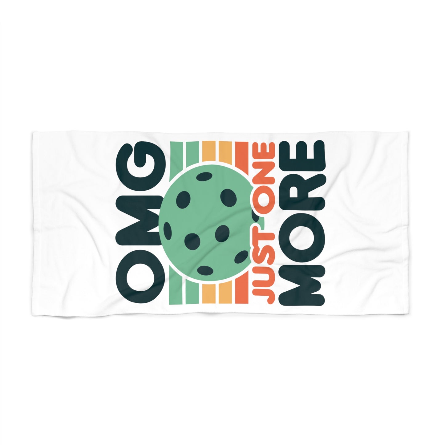 OMG Pickleball Beach Towel