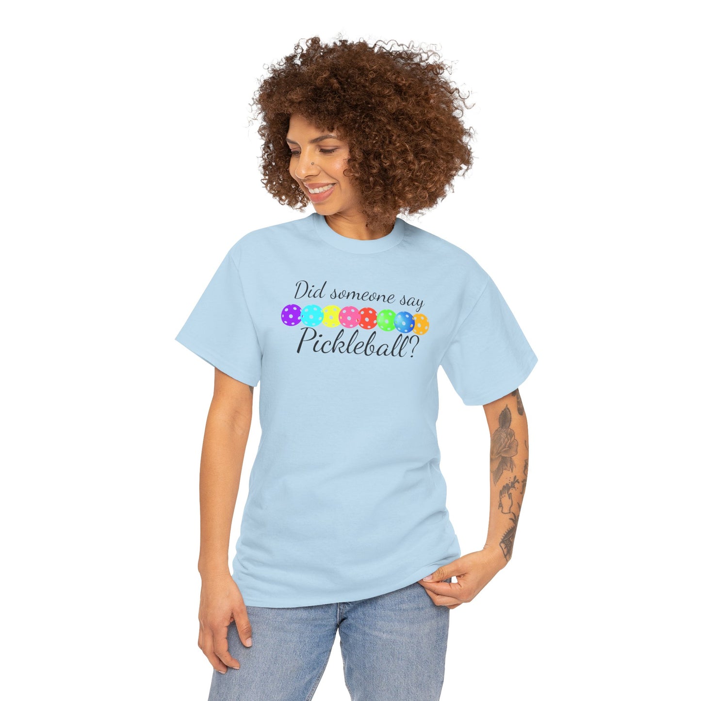 Did someone say pickleball Cotton Tee