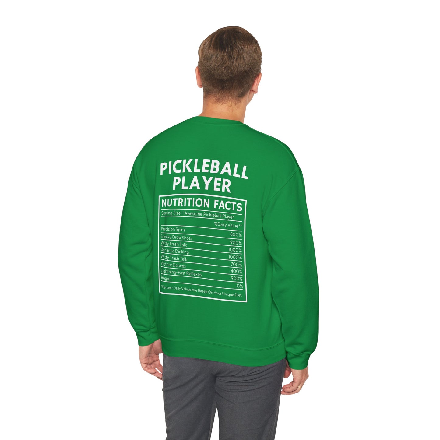 Pickleball Facts Heavy Blend™ Crewneck Sweatshirt